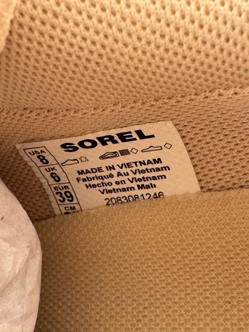 Sorel Ona Blvd Classic Waterproof Sneakers Size 8 - Picture 10 of 11